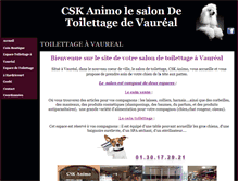Tablet Screenshot of cskanimo.fr
